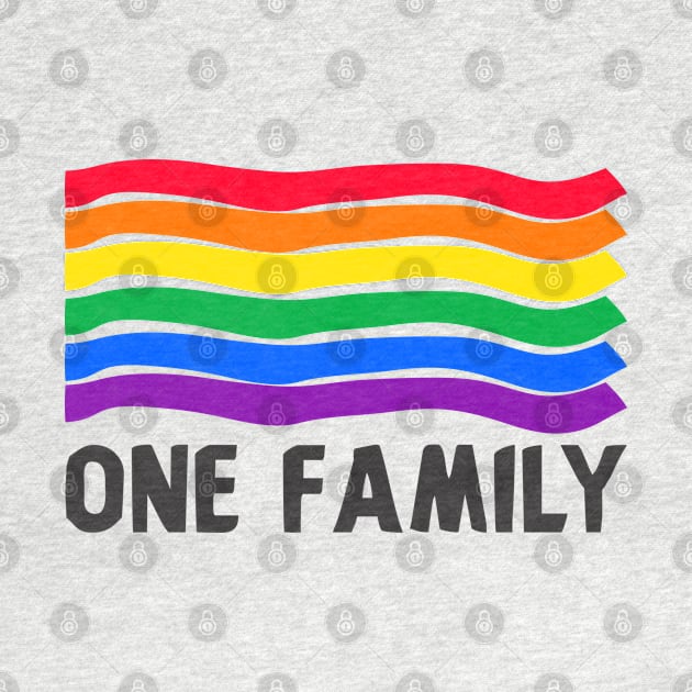 We are one family- Pride month wear by Jimbruz Store